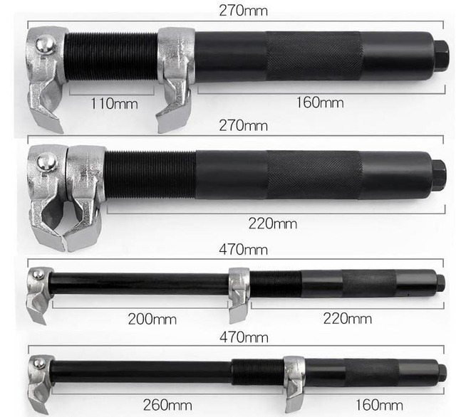 スプリングコンプレッサー，スプコン ２本１組 コイルスプリングコンプレッサー, スプリングコンプレッサー バイク，自動車整備工具/ステアリング・