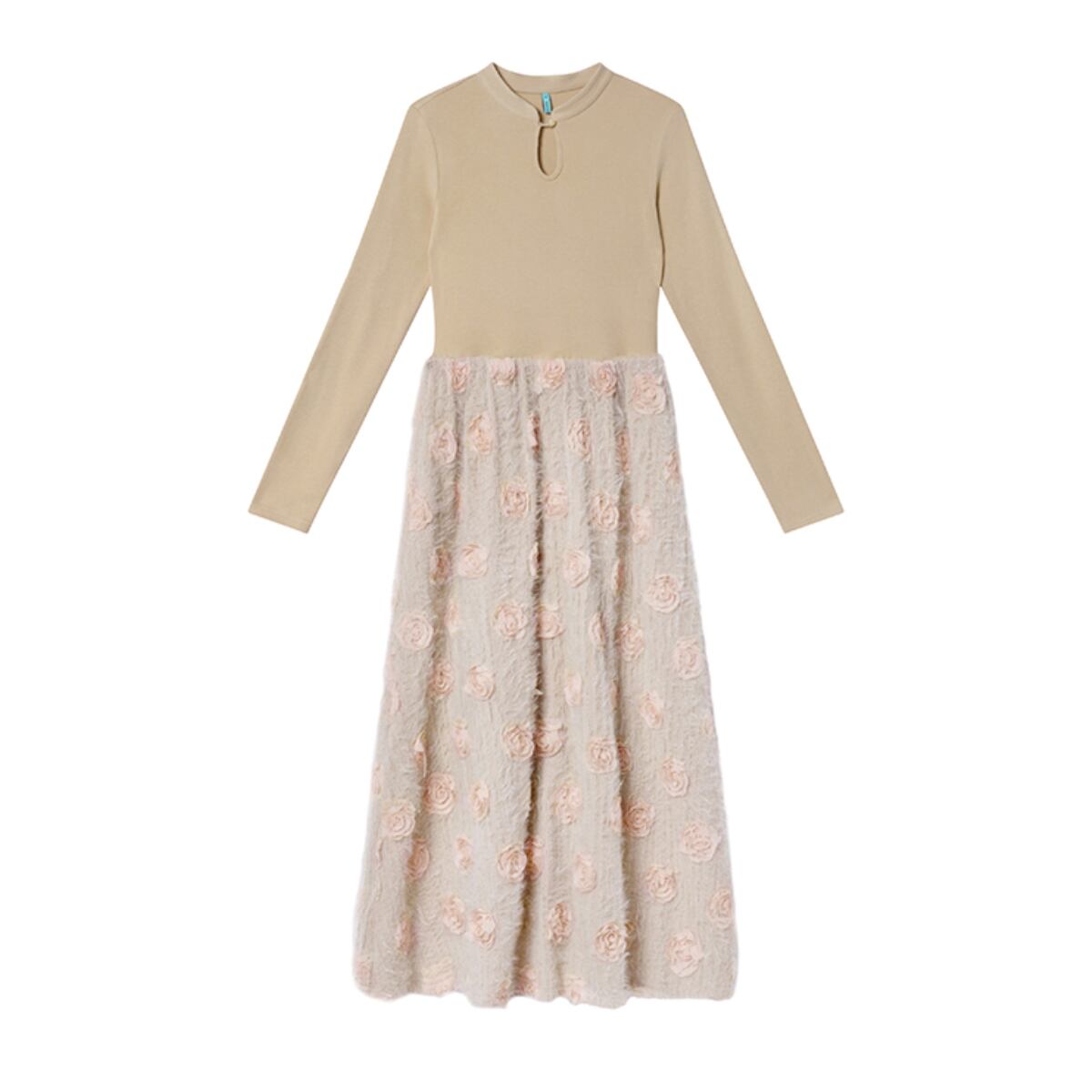 Elegant Rose Garden Dress ch0098