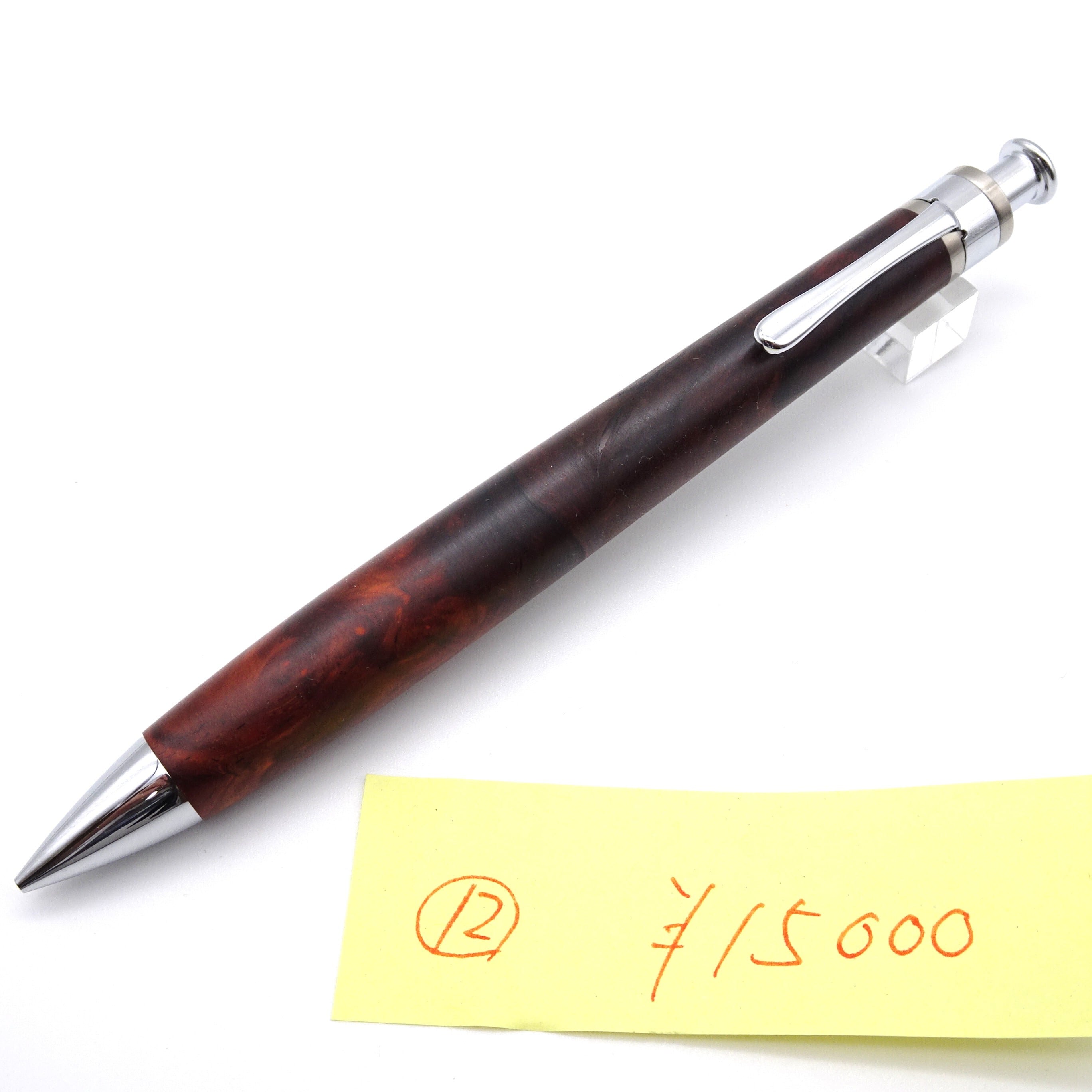 【極上杢】工房楔 黒檀こぶ杢 ペンシル楔0.5mm 予備備品付 グラッソ 黒檀 こぶ杢 17 | 工房 楔（せつ）