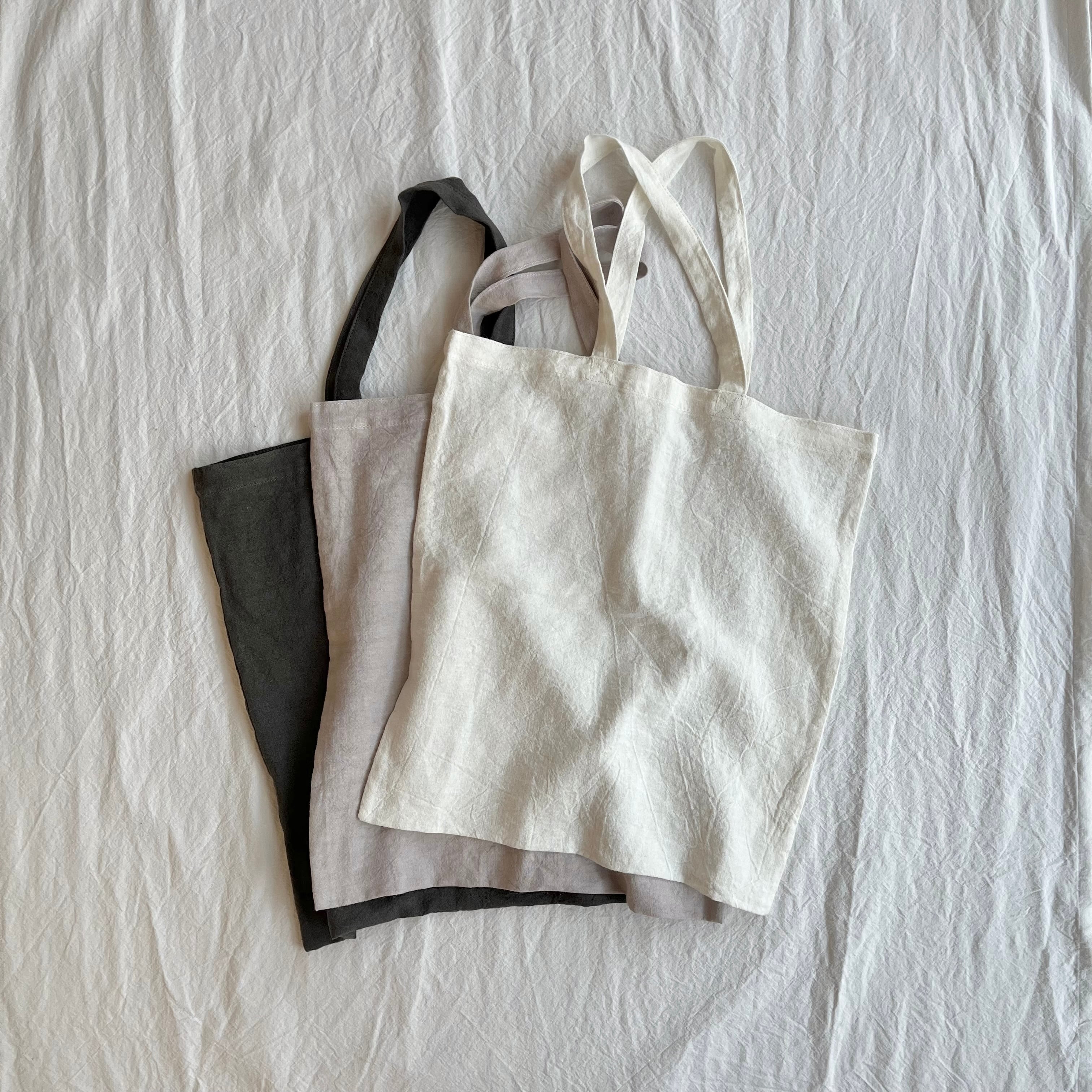 her tote bag 国産リネン