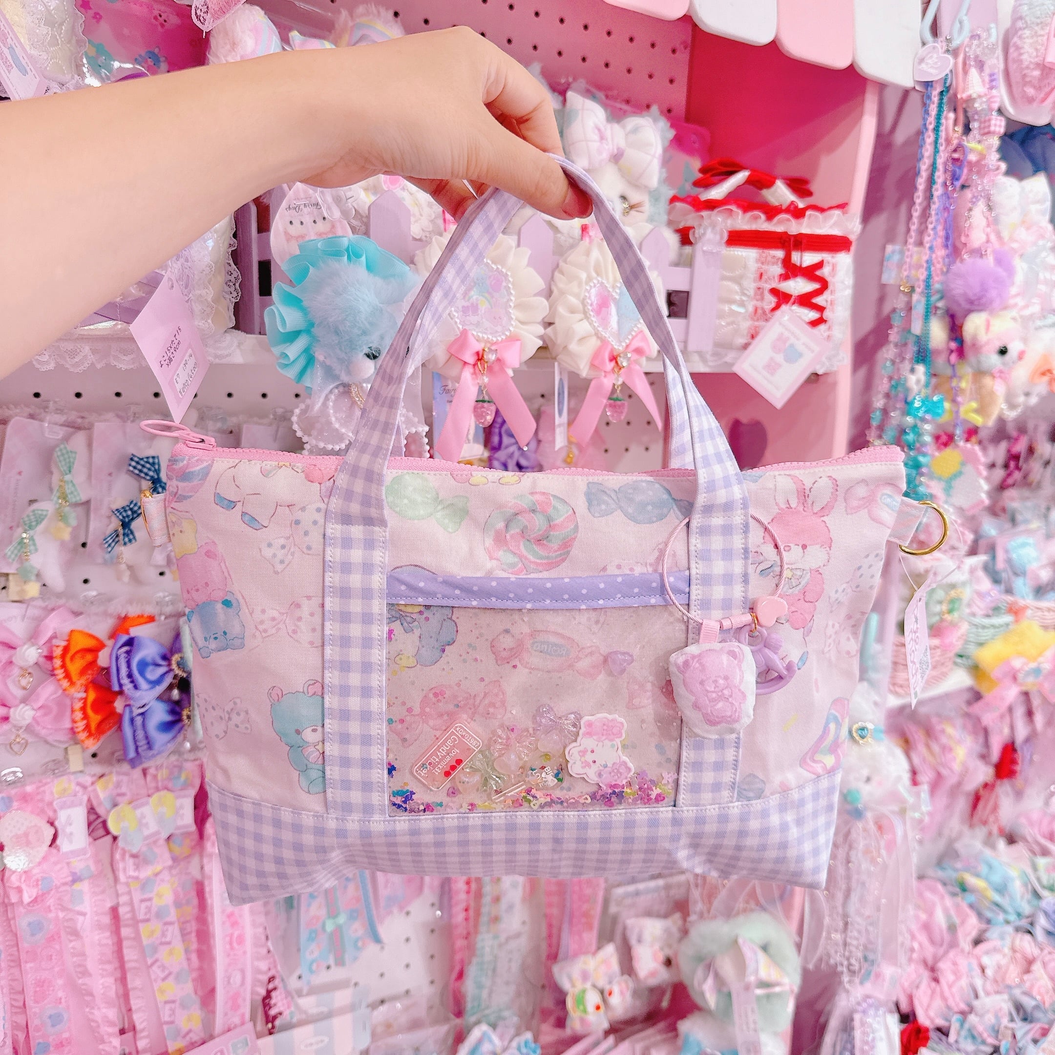 【M6】50-3シャカシャカ2wayトートバッグ（ショルダーひも別売）