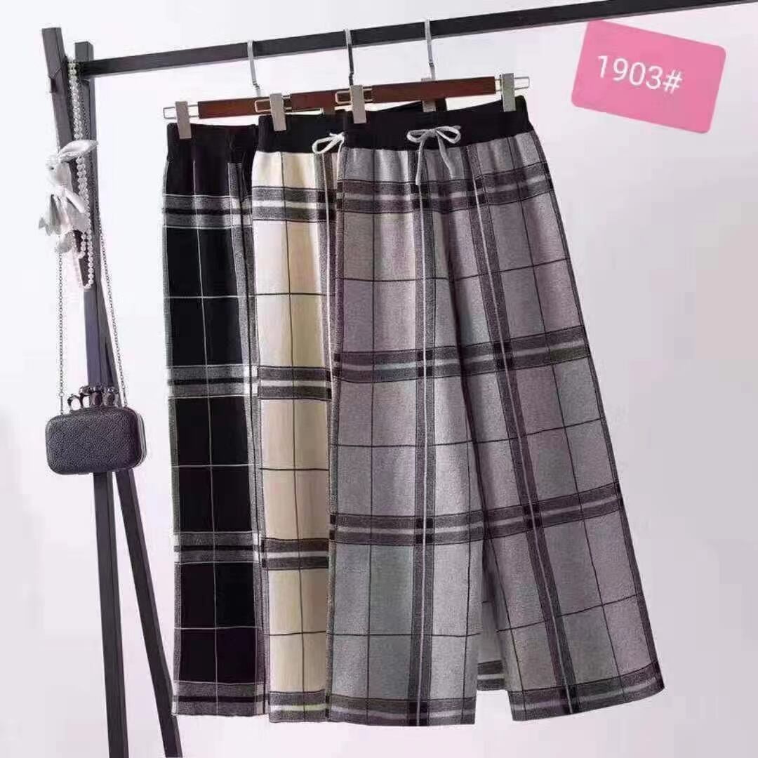 チェックパンツ　AJ11295-D06