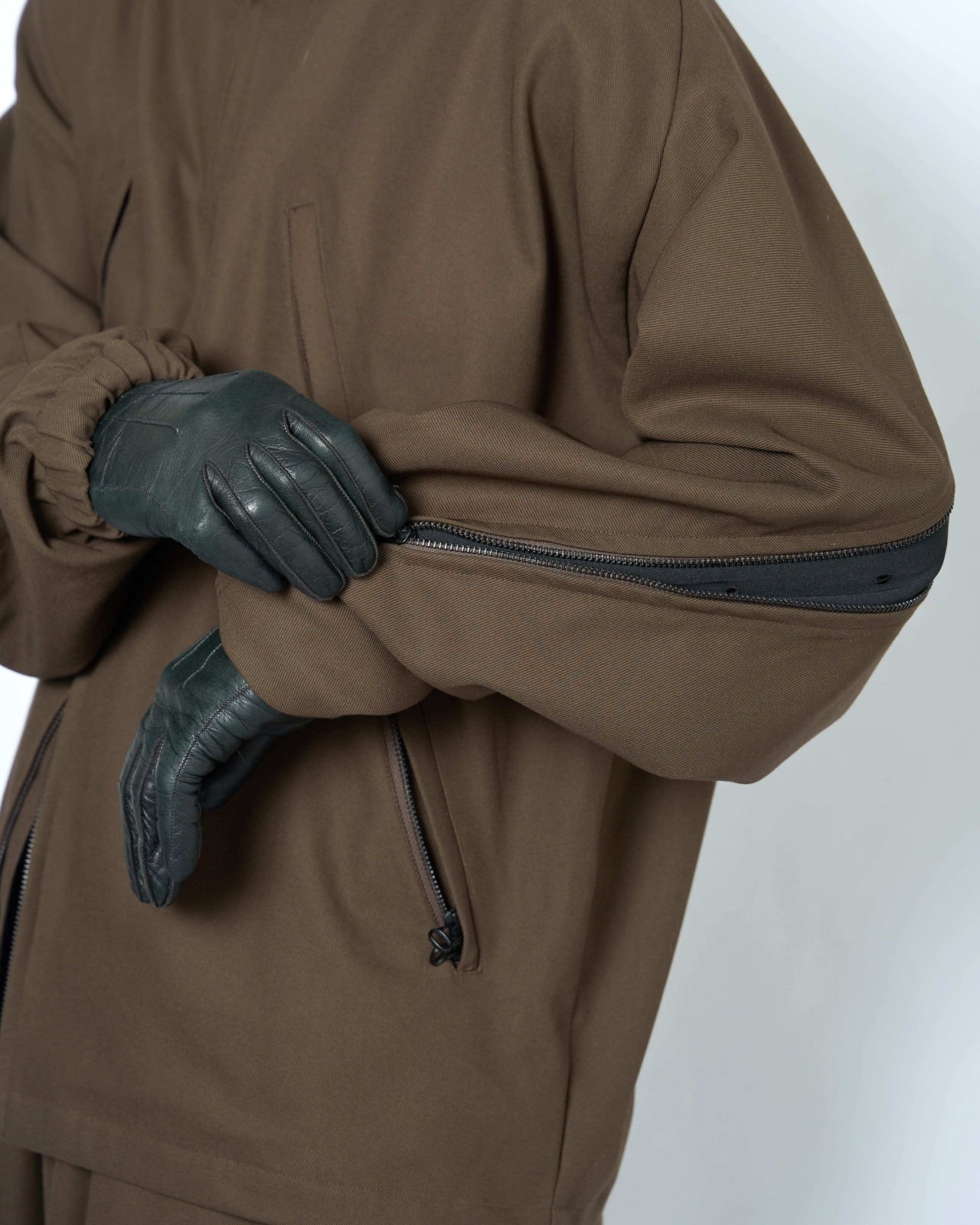 ROTOL "Cotton Serge Ventilated Blouson 〔BROWN〕"