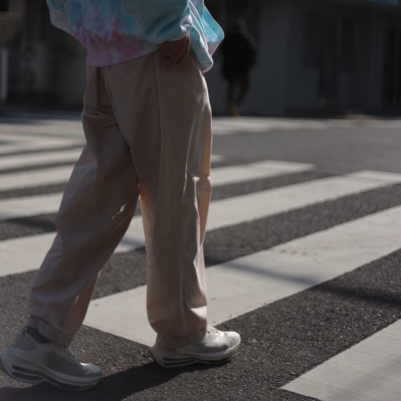 C.P.COMPANY ピンクベージュ ワイドテーパード パンツ【FF-3359】 | cv