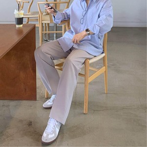 ドレープストレートパンツ　MT0080116