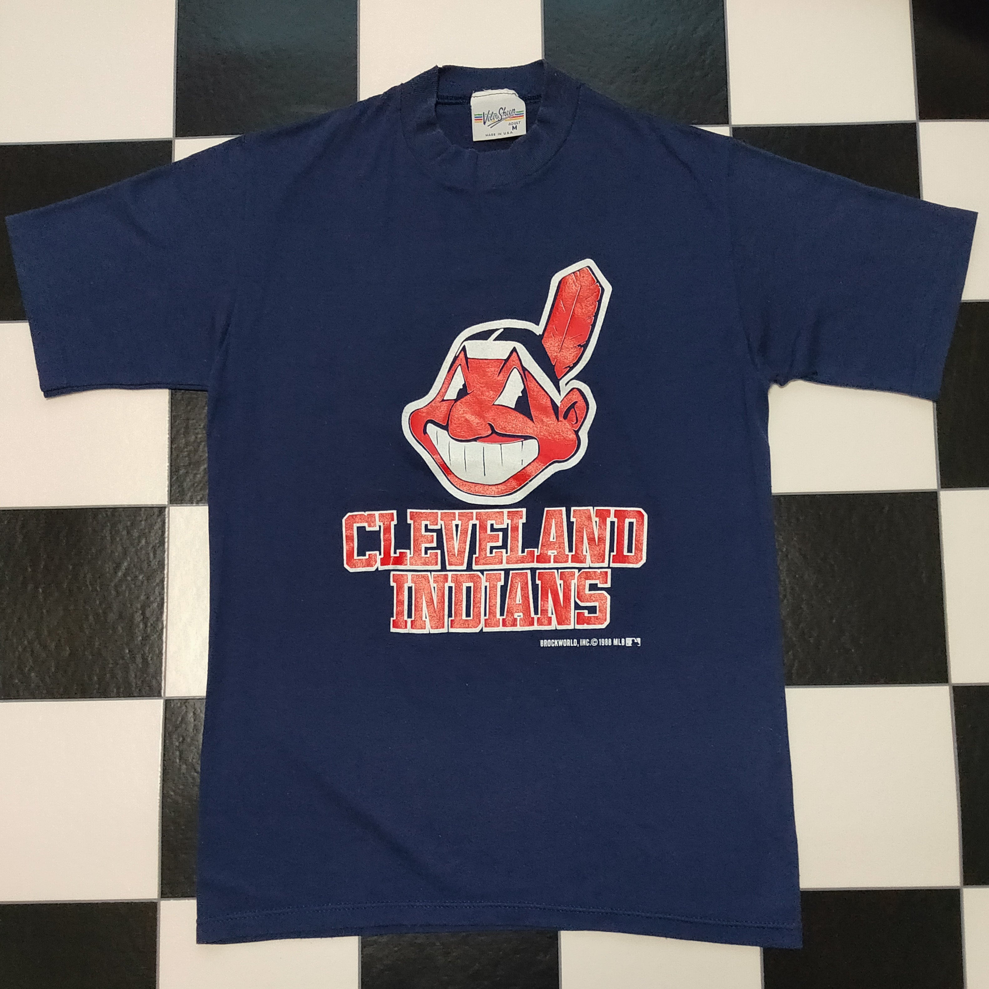 80s MLB クリーブランド インディアンス Tシャツ USA製 | 5rio clothing