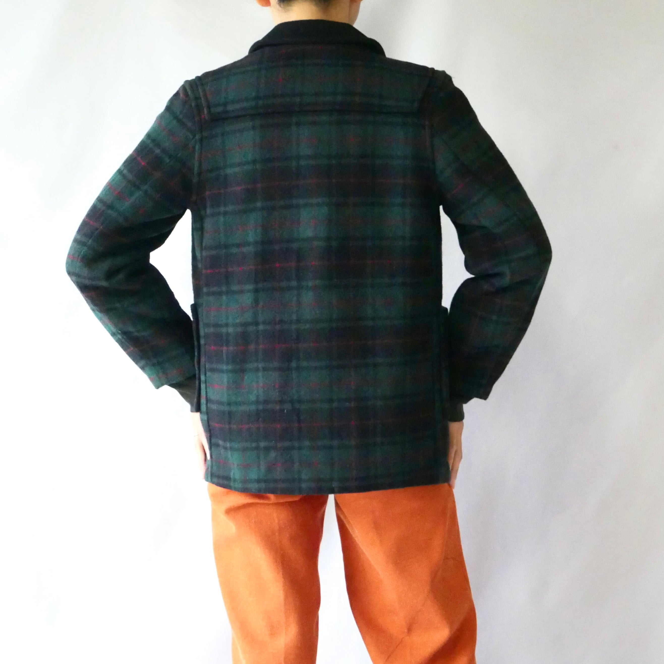 Made in England gloverall check duffle coat イングランド製