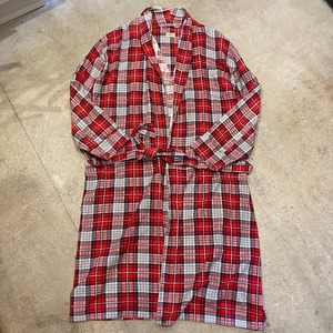 1960s VINTAGE HADSON FLANNEL CHECK  RED