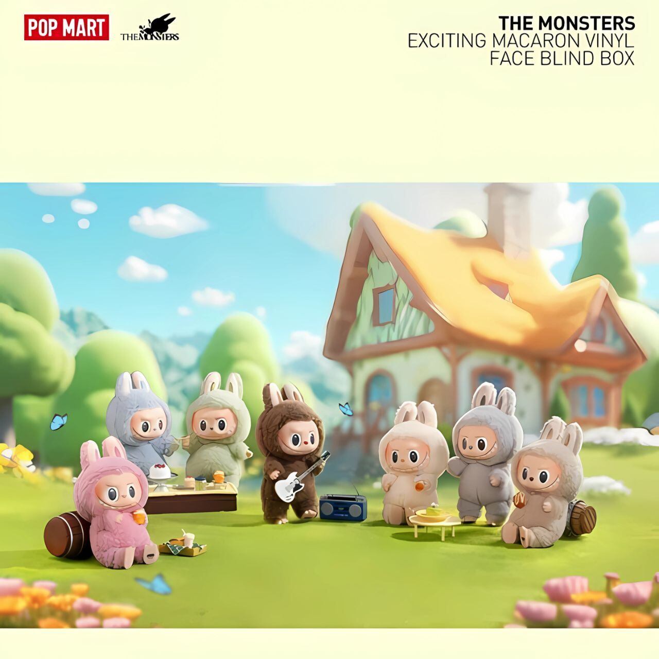 ラブブ【正規品】『単品』 POP MART Labubu THE MONSTERS Have a Seat