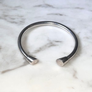 vintage silver cuff bangle