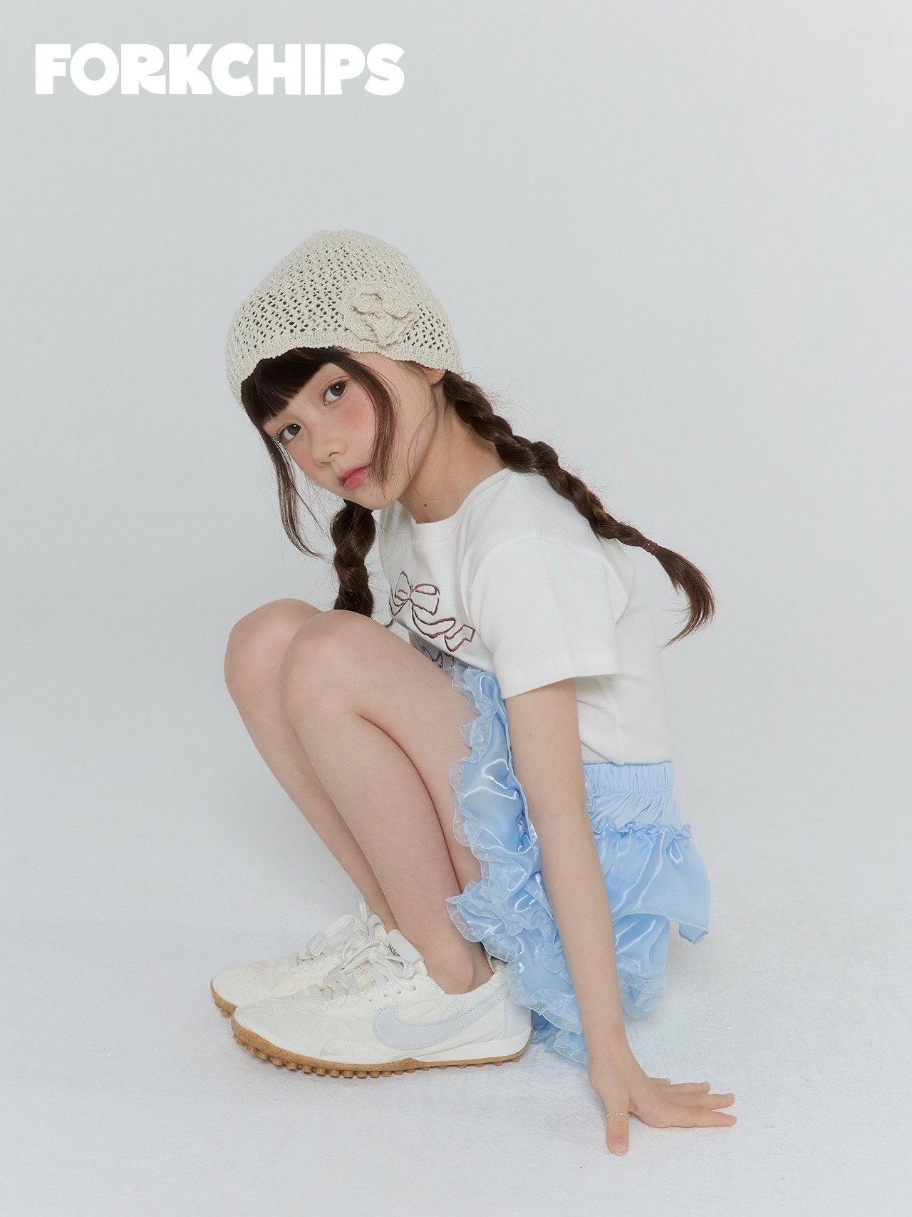 [FORKCHIPS] Candy Cancan Skirt (JS/JM/JL/JXL) / [포크칩스] 캔디캉캉스커트 (JS/JM/JL/JXL)