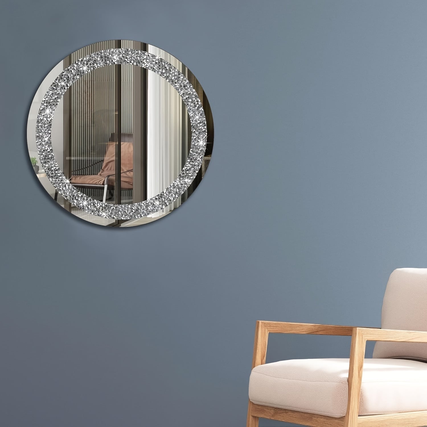 ミラー家具 壁掛けミラー LED 円形 鏡 グラムスタイル 【公式通販】