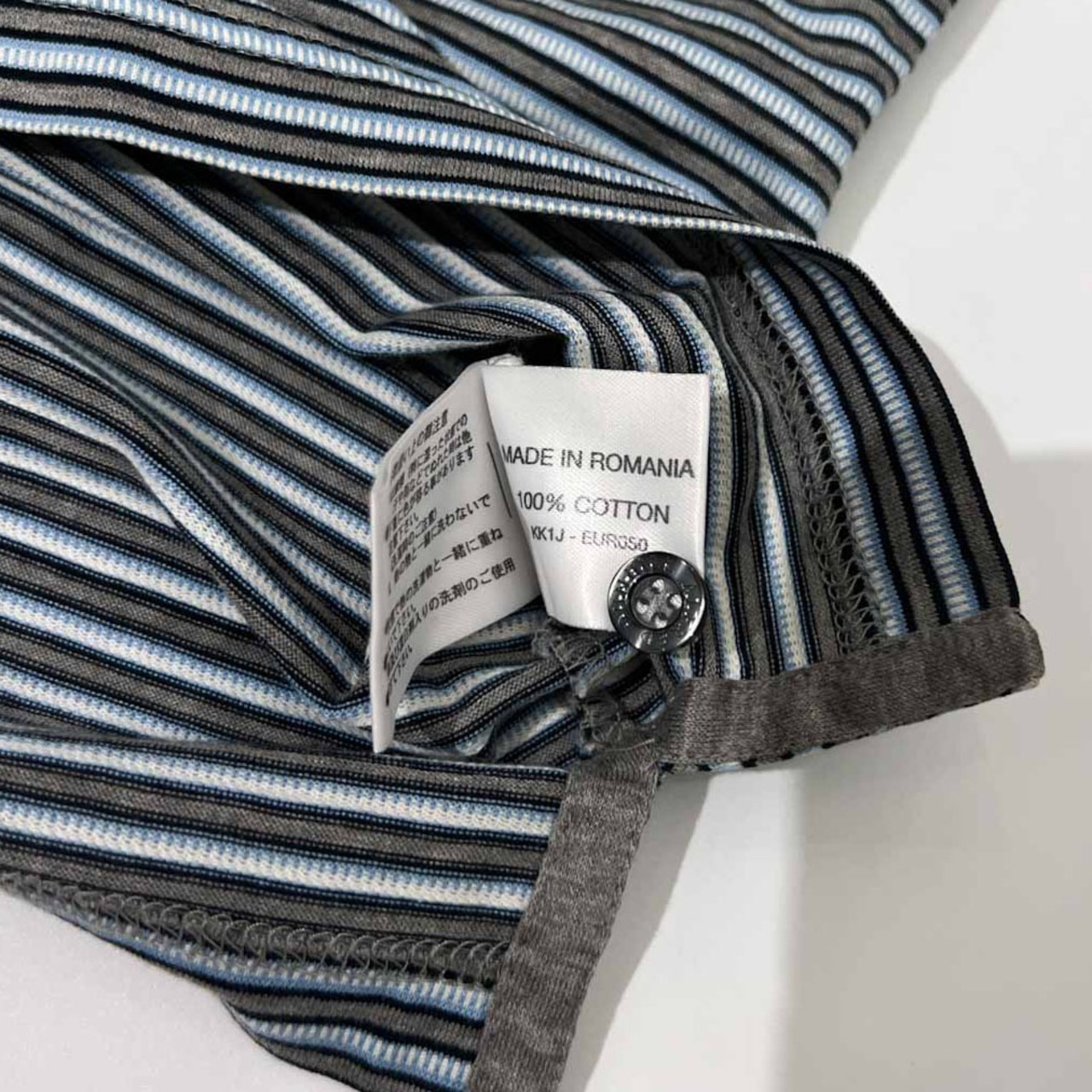 dunhill ダンヒル ラグラン ボーダー 半袖 ポロシャツ S /ENGINEERED FIT