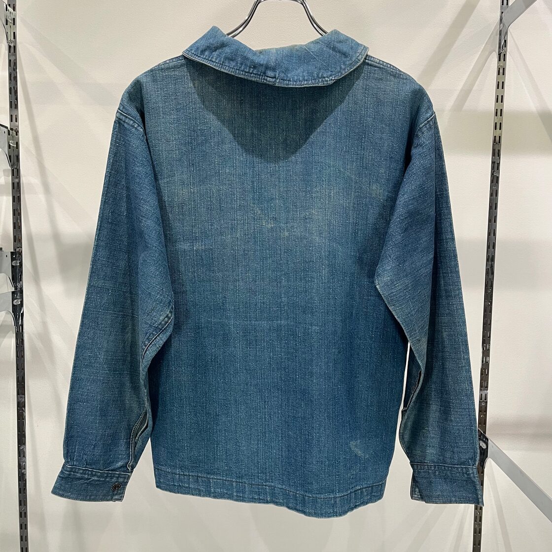 1910s US NAVY Denim Pullover Jacket 10年代 デニムプルオーバー 