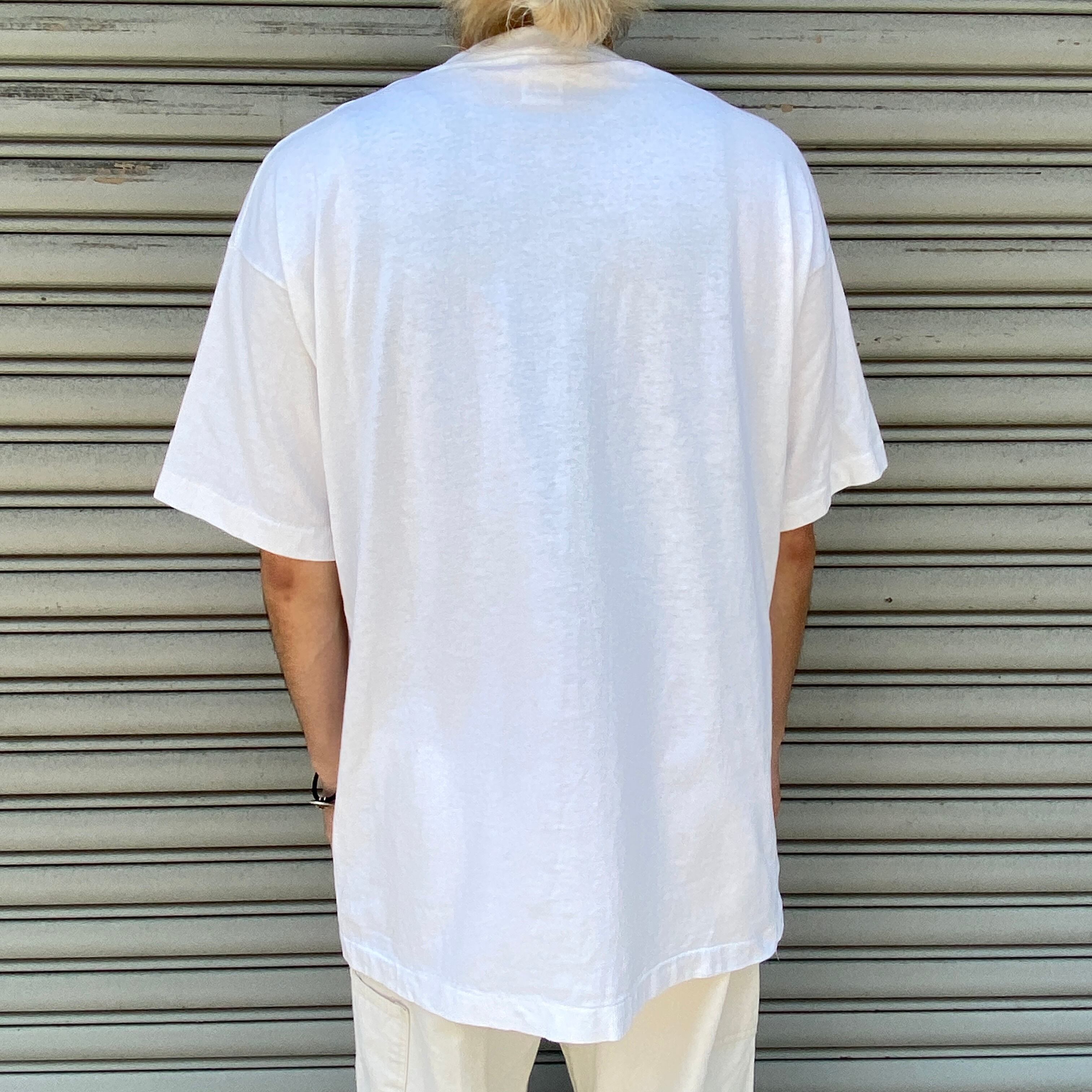 90s USA製 マダーローズ バンドTシャツ バンT プリント ホワイト XL