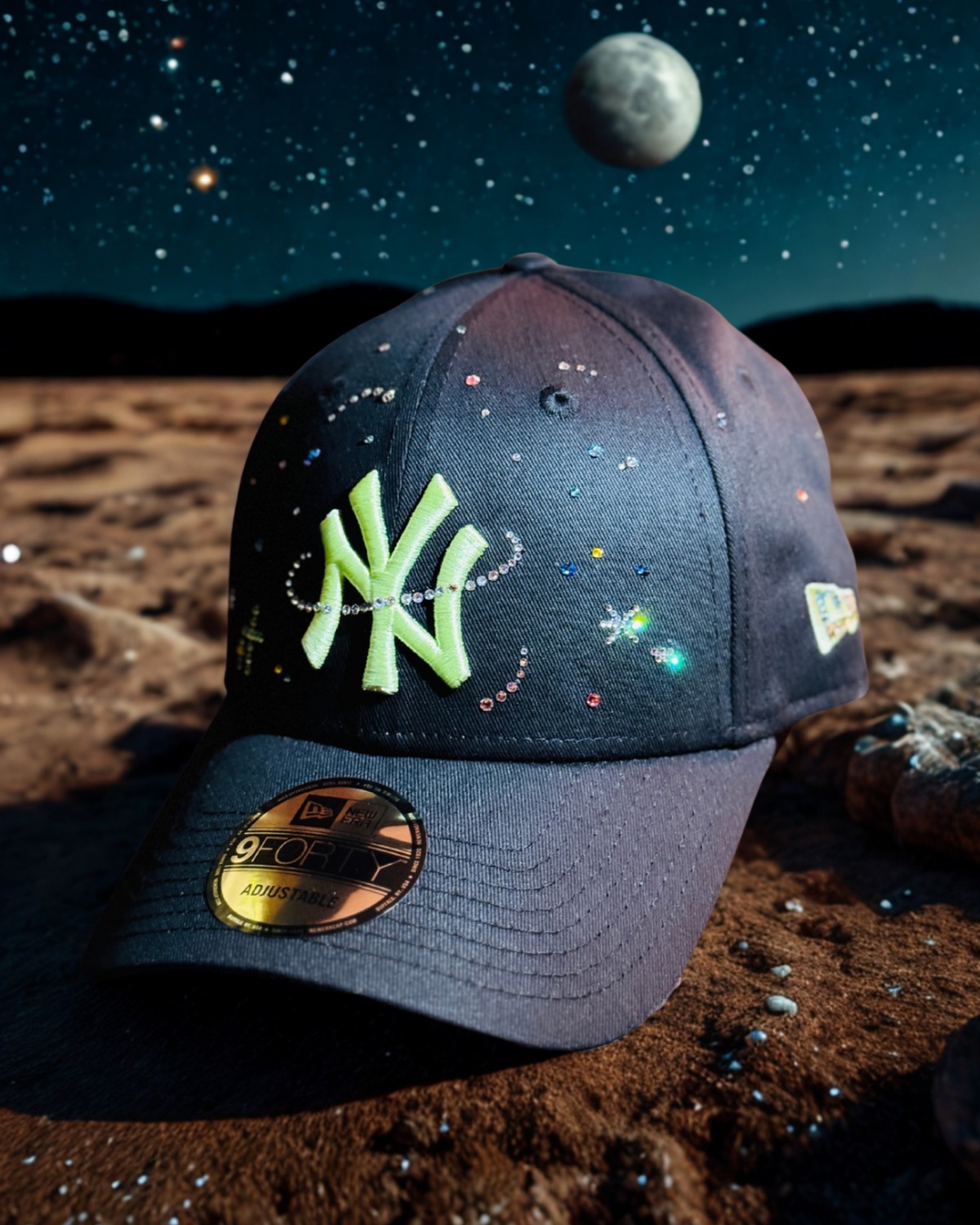 NEWERA Swarovski ニューエラスワロフスキーカスタム | B.luck