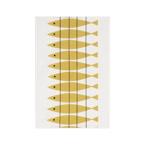 【almedahls】アルメダールス キッチンタオル ニシン・ブラウンイエロー