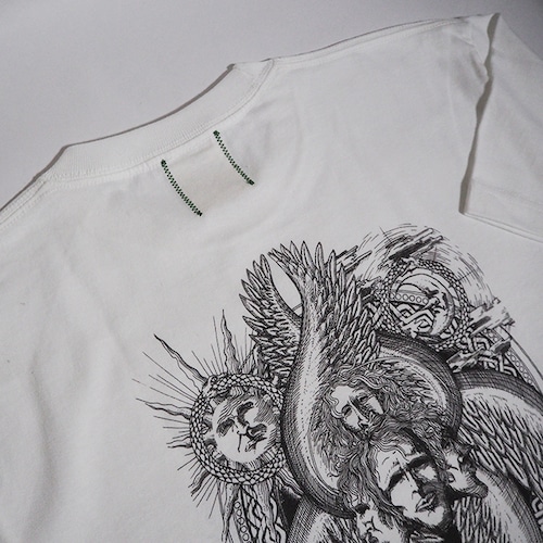 アートTシャツ「CHERUBIM（ケルビム）」スケッチブックホワイト