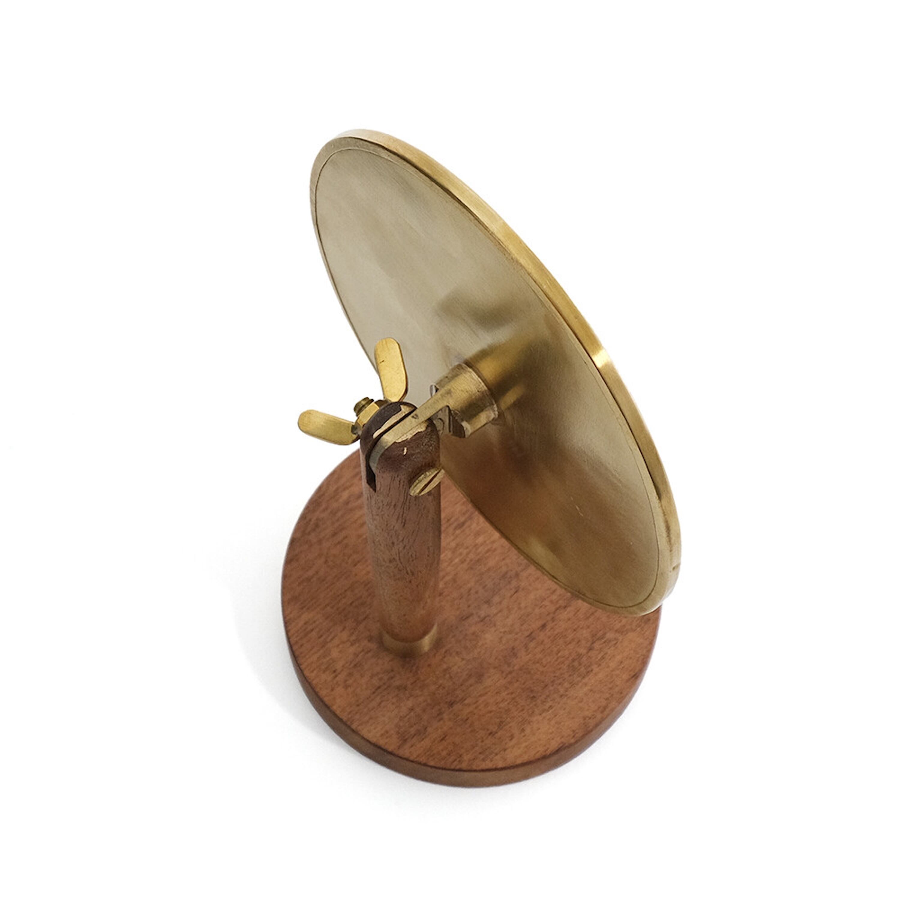 木製オーバルスタンドミラー 木製オーバルスタンドミラー BRASS＆WOOD スタンドミラー
