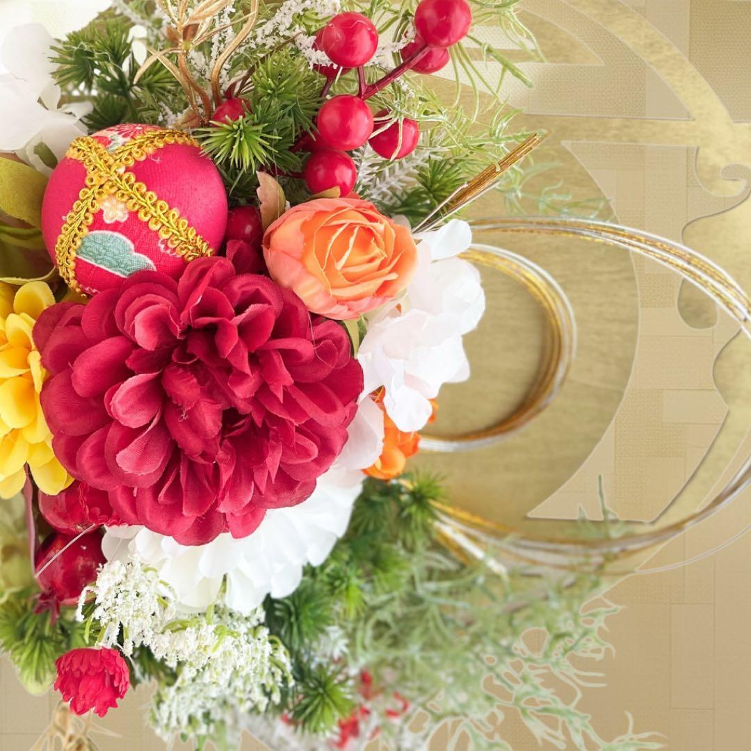 ㉗ 迎春しめ縄｜和モダン新年飾り｜玄関にも室内にも飾れるアート