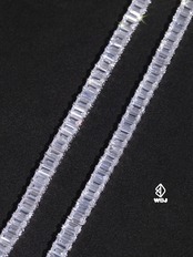 【WBJ &CO】S925 ×18Kcoatアムロテニスネックレス(WBJ00004)