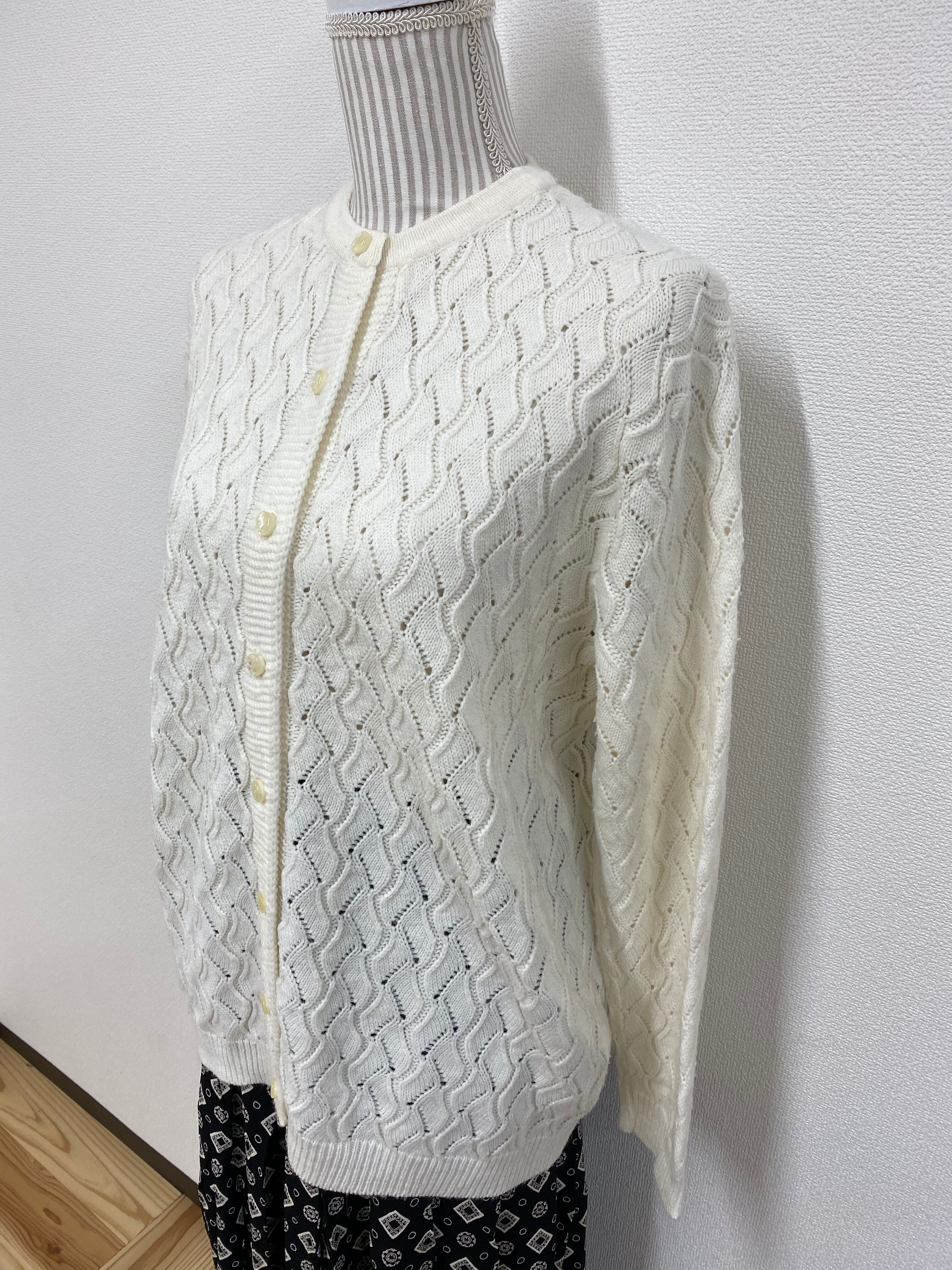 【Wintuk】openwork cardigan