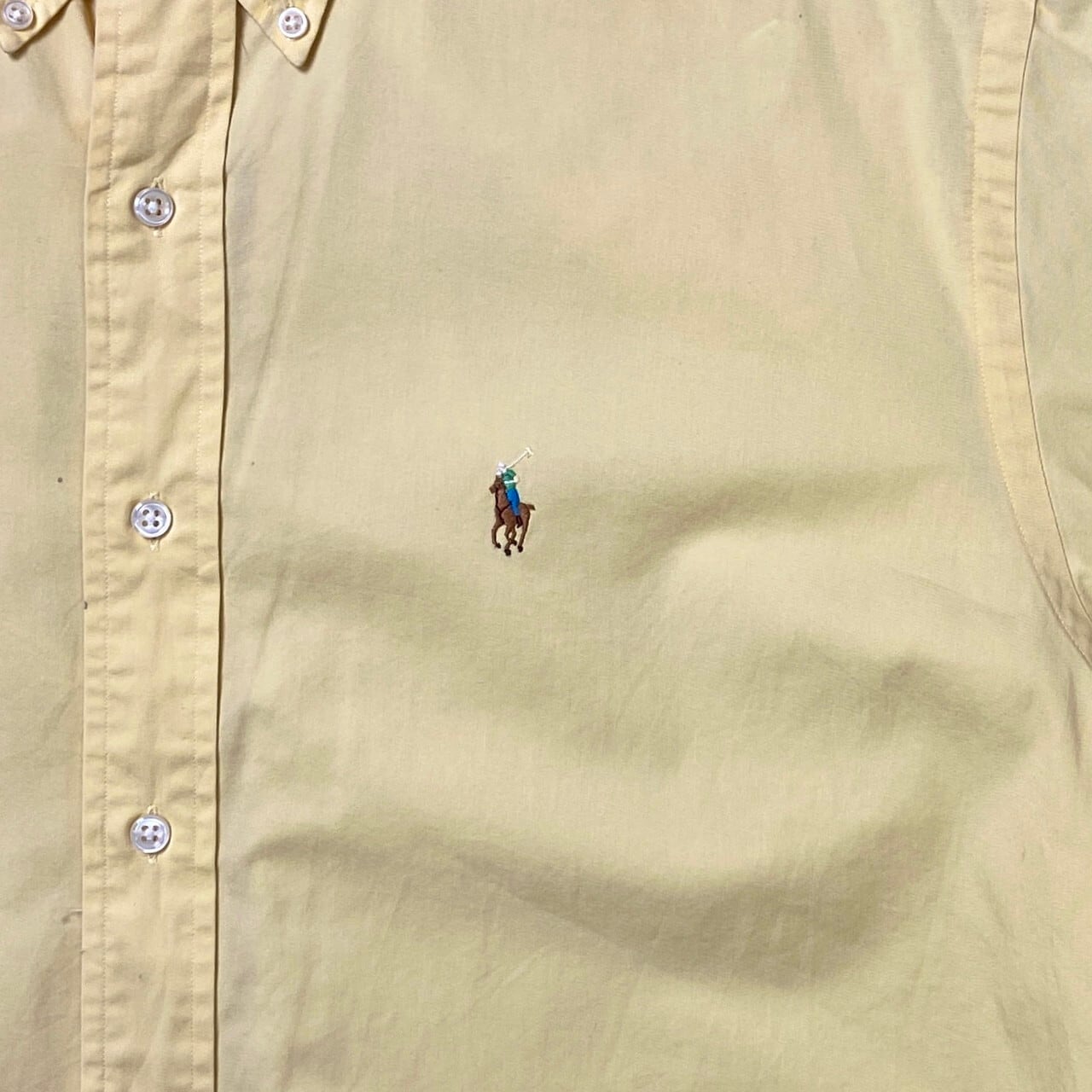 90年代 Ralph Lauren ラルフローレン BLAKE 半袖ボタンダウンシャツ