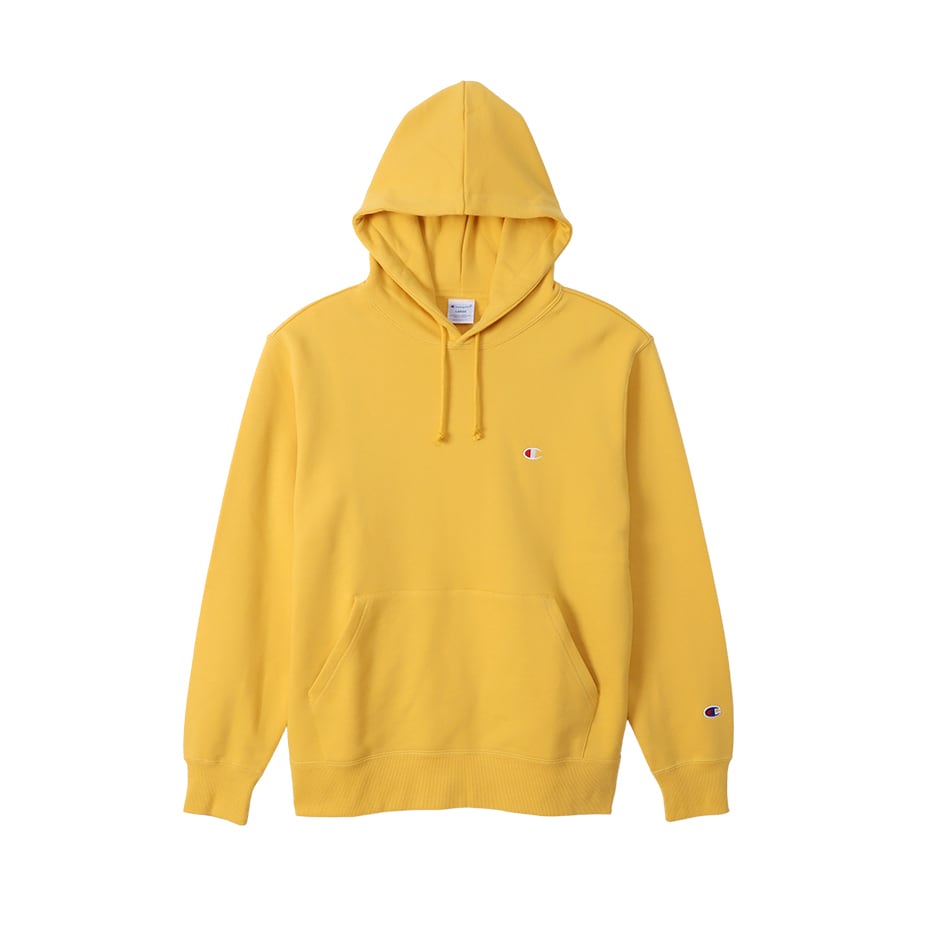 Champion(チャンピオン) プルオーバースウェットパーカー クリームイエロー C3-Q101