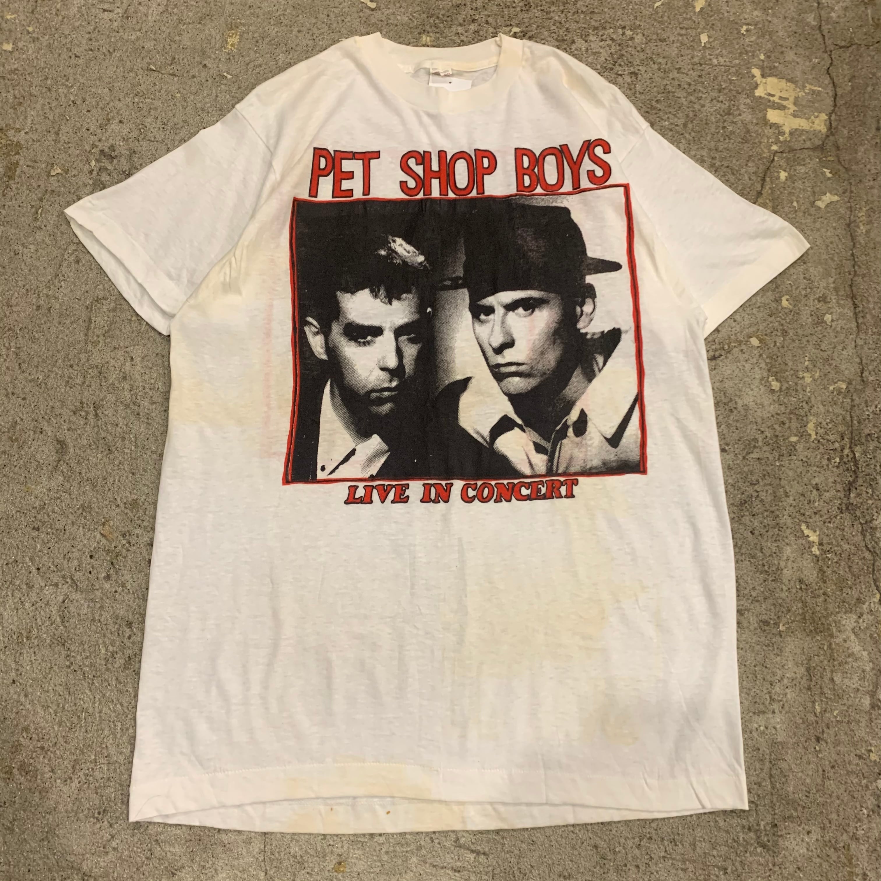 dead stock‼︎90s PET SHOP BOYS T-shirt | What
