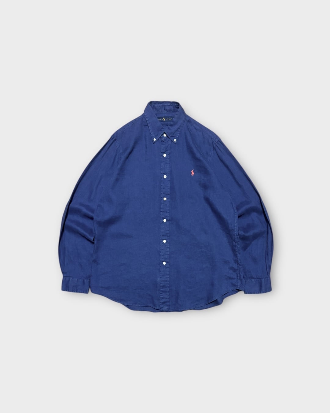 【Used】“Ralph Lauren” Linen BD Shirt