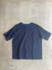 DELICIOUS「 LINEN Big T（リネンビッグT）NAVY」