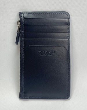 ブルガリ  メンズ カードケース コインケース 282770 GRAIN/BLK