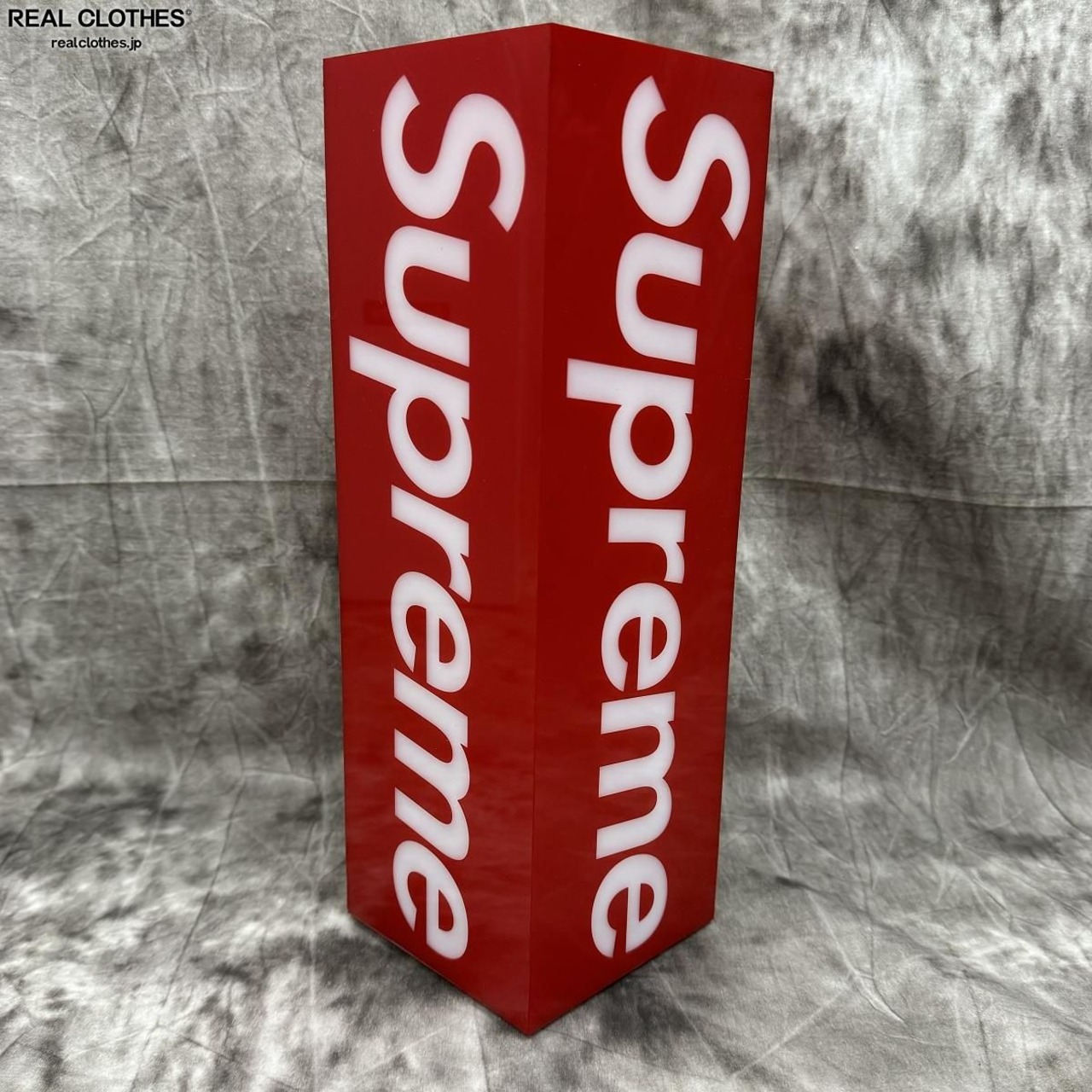 Supreme BOX LOGO lamp RED 柔らかけれ