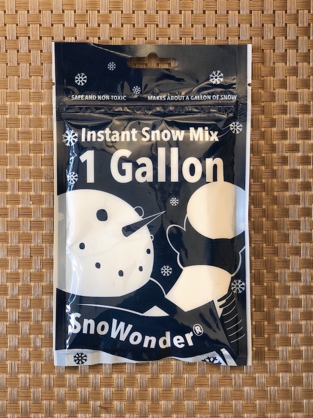 SnoWonder (スノーワンダー) スノーパウダー 人工雪　1ガロン