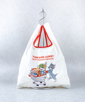 F261027_TOM and JERRY×Flapper スーパーマーケットエコバッグ