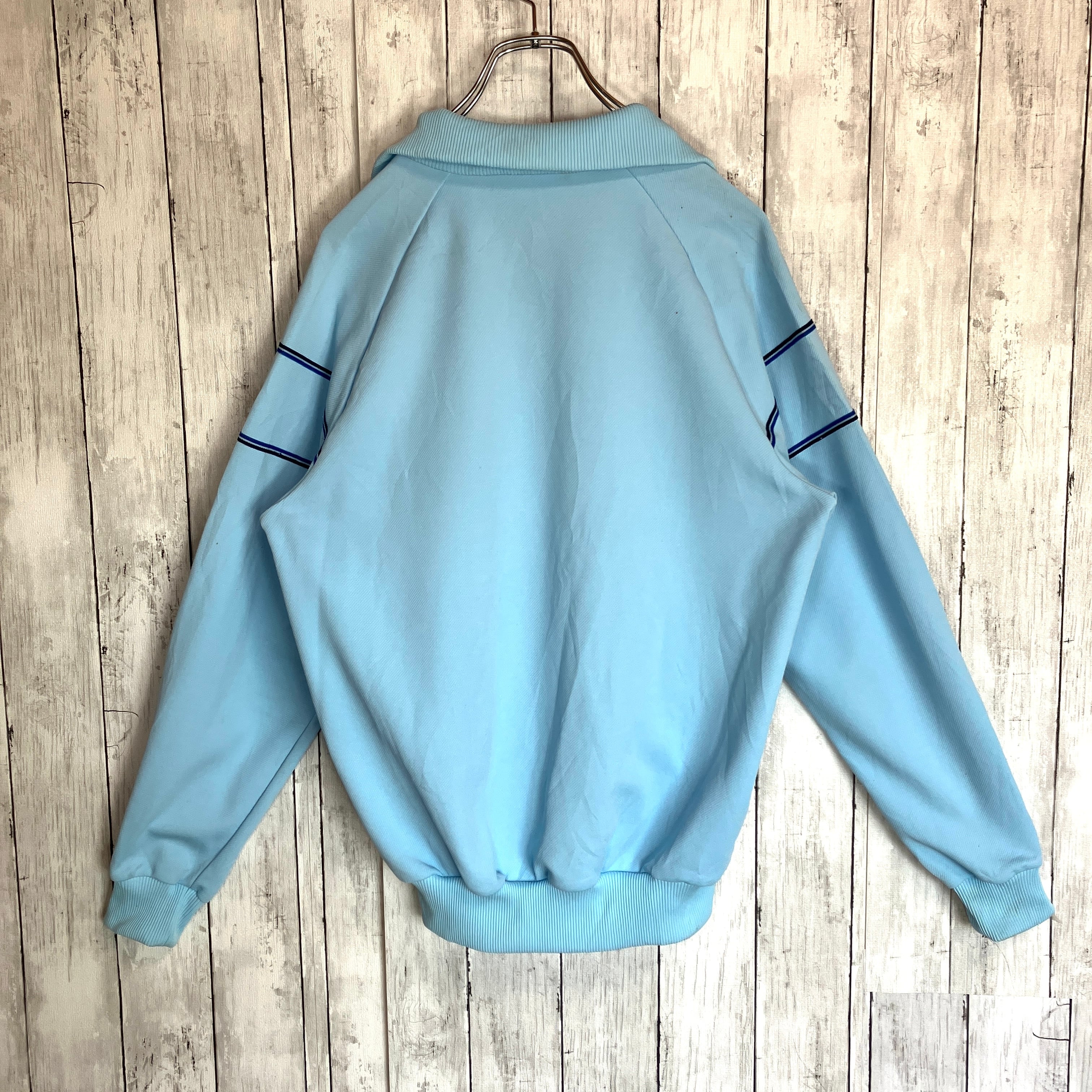 70s】西ドイツ製 アディダス トラックジャケット デサント 刺繍タグ 