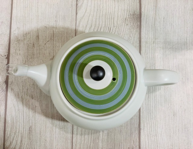 【波佐見焼】【一龍陶苑】【 マットボーダー】【ポット】急須　おしゃれ かわいい　約450cc