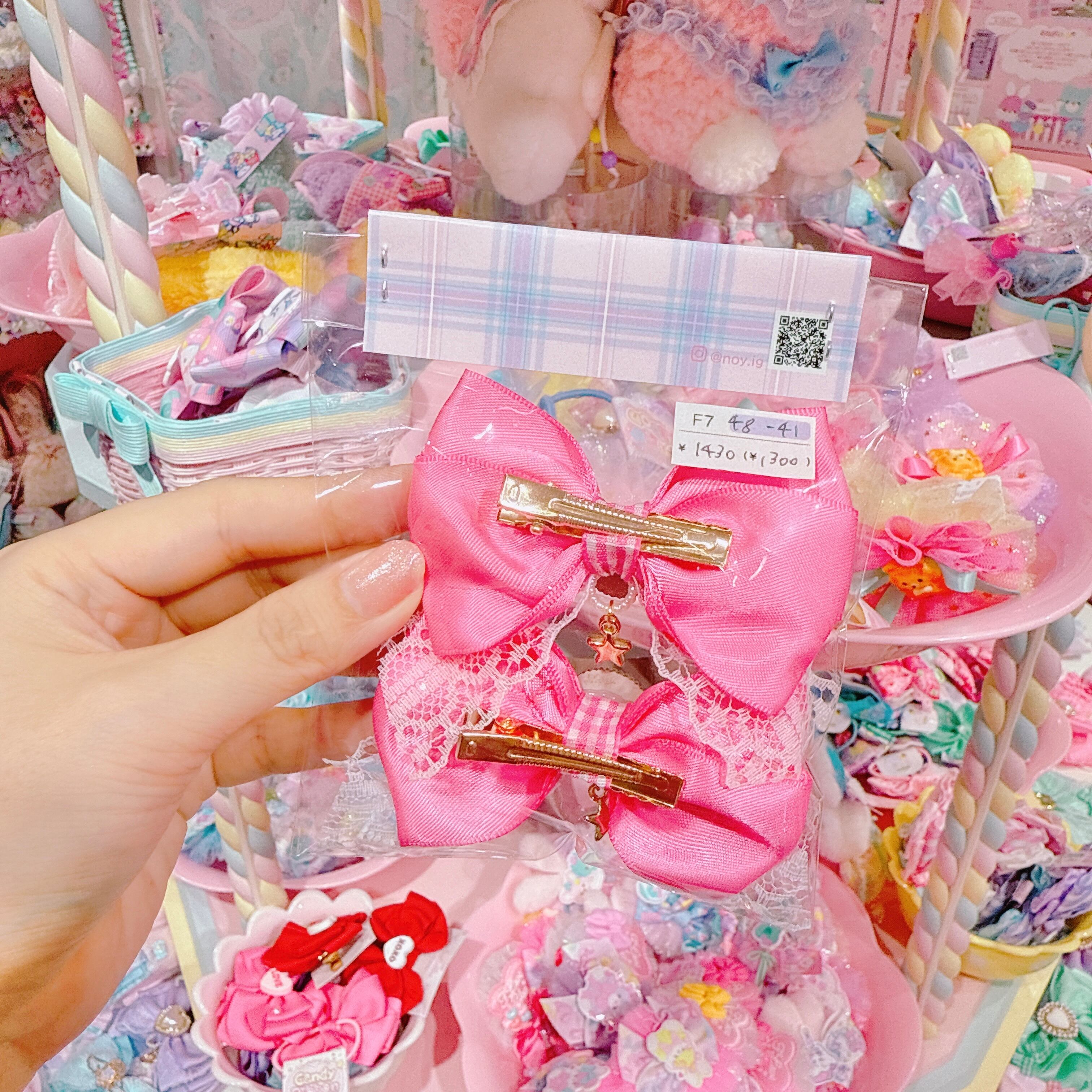 【F7】48-41ツインヘアクリップ