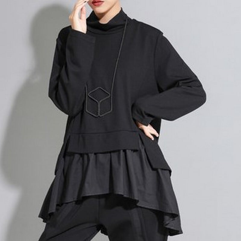 フリルチュニックプルオーバー PU0031