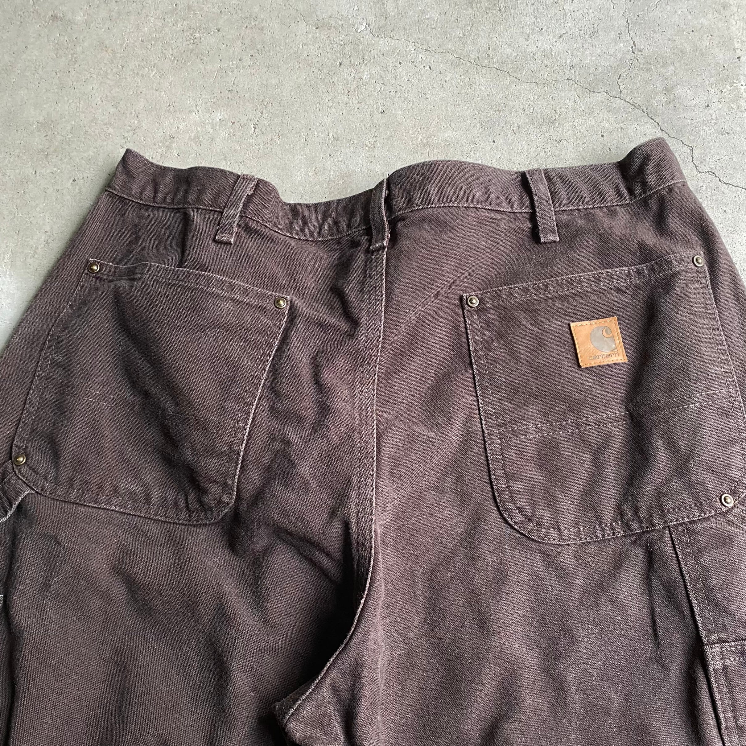 Carhartt カーハート ダック地 ダブルニー ワークパンツ メンズW35 ...