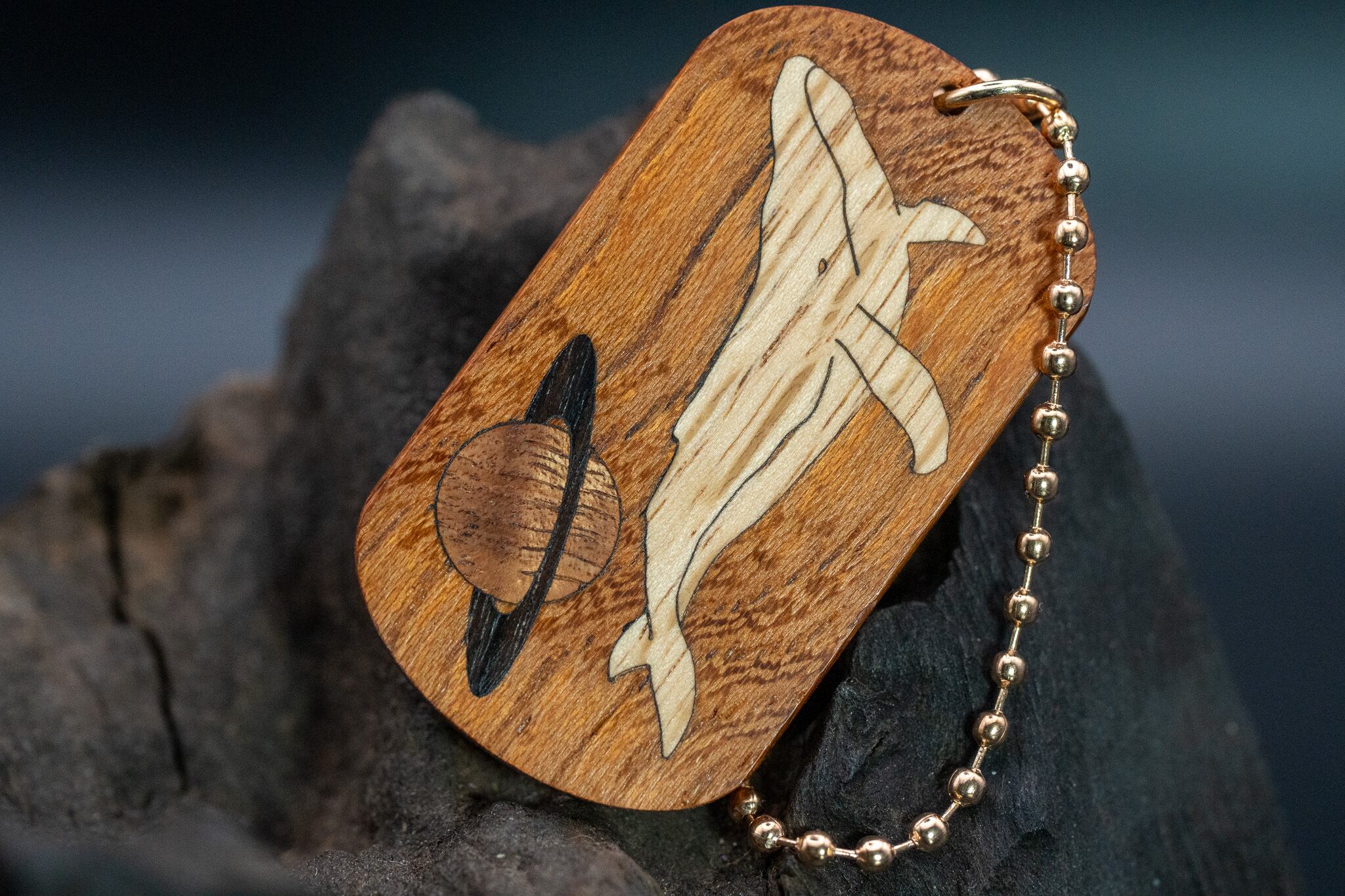 【日本を代表する巨木】 欅 (ケヤキ) ドッグタグ 勇魚と惑星