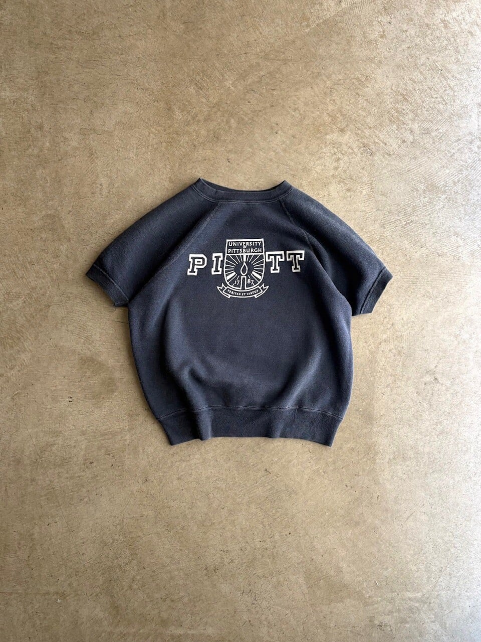 60's S/S SWEAT SHIRTS “PITT”