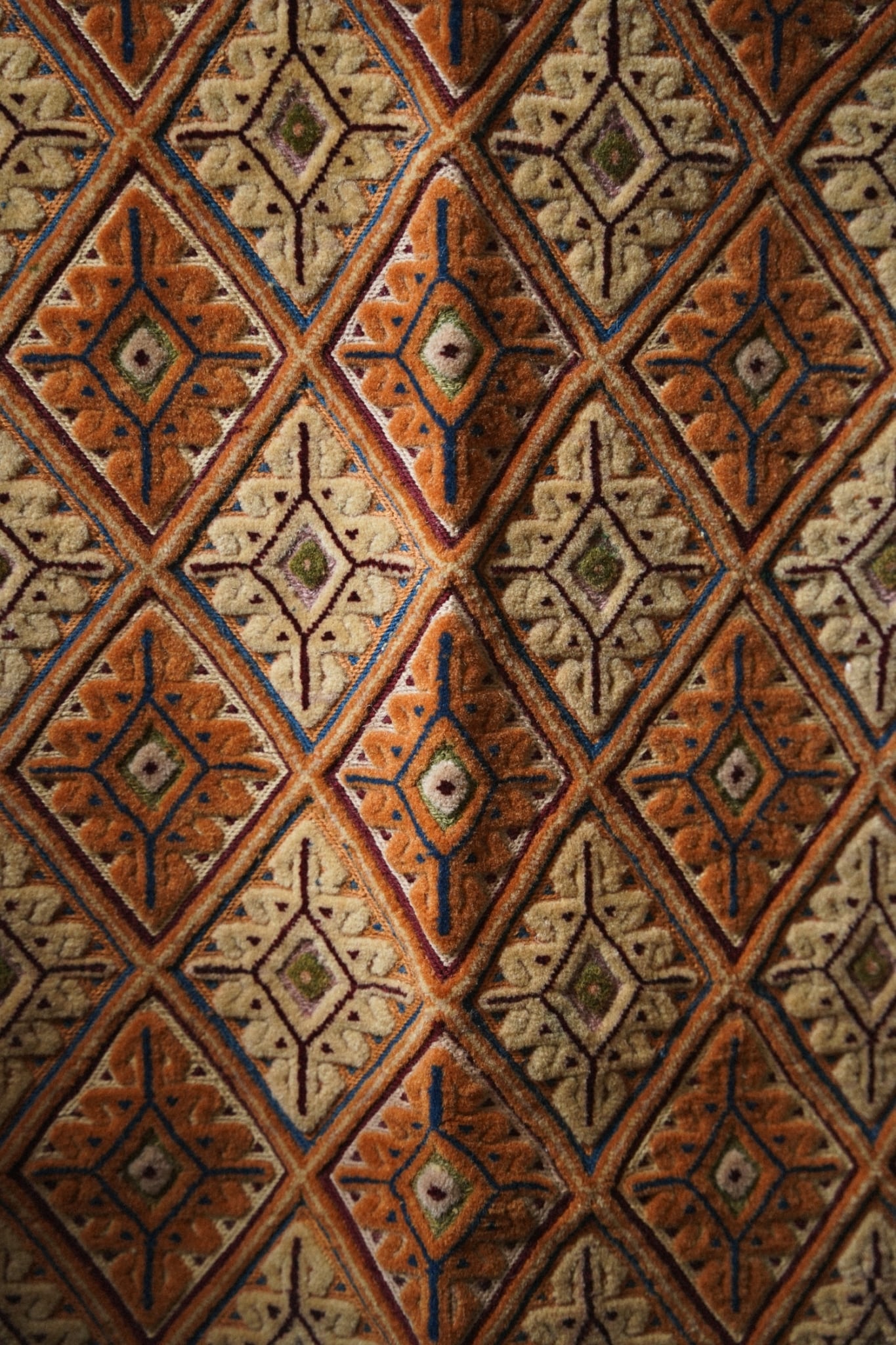 2167-Vintage Mashiwani rug