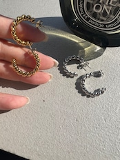Spiral twist pierce