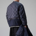 Zip-up Hip-length Padded Jacket ◇2color H0995