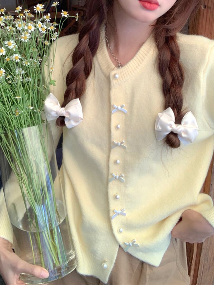 キャンディリボンカーディガン LK1415 | Like a