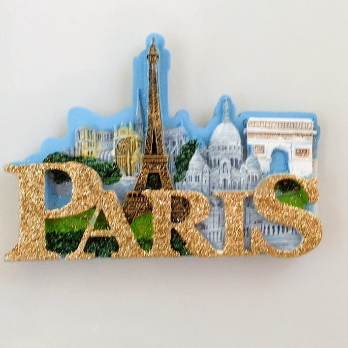 パリのお土産♬ マグネットコレクション ：PARISパリの思い出
