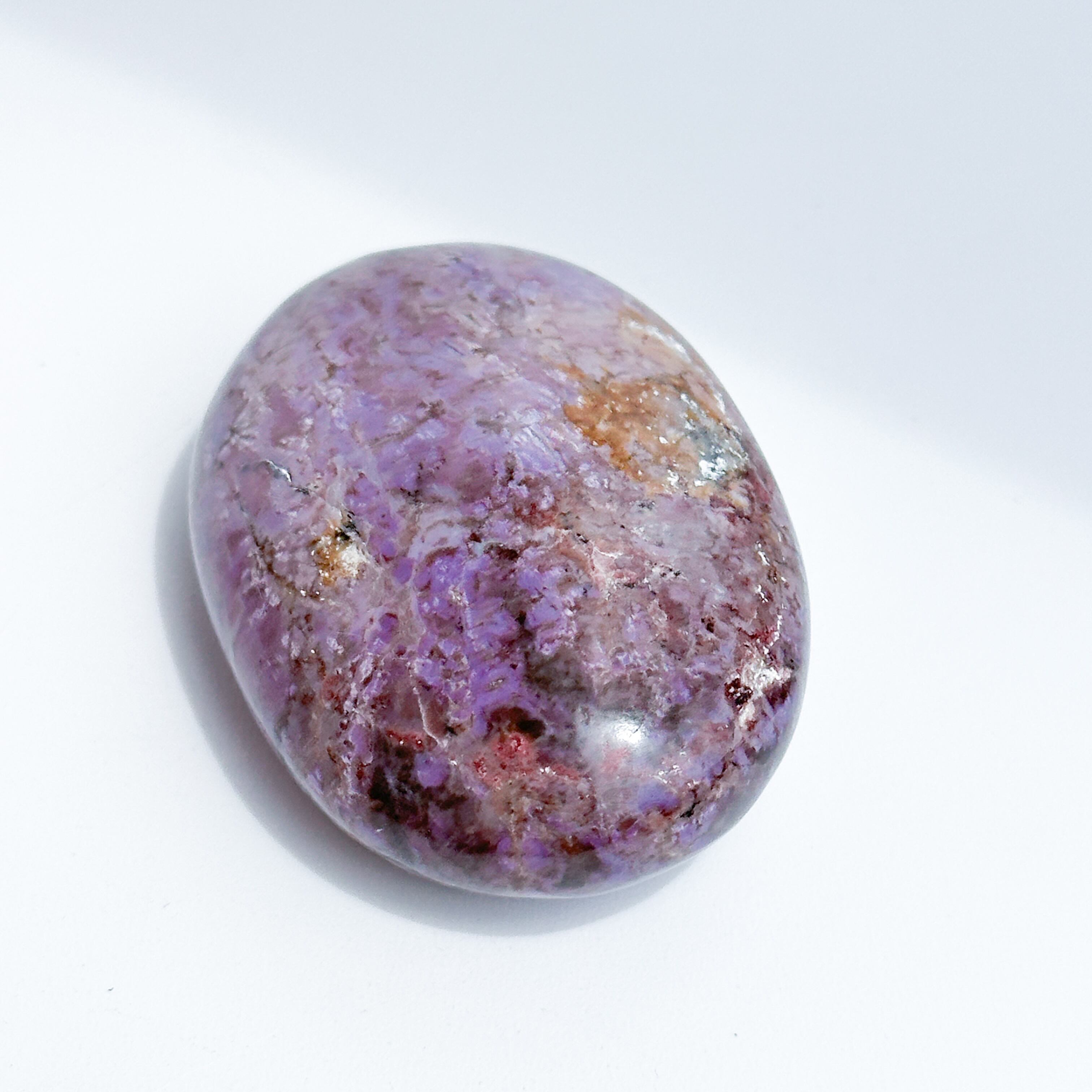 パープルジェイド パームストーン41◇Purpe Jade palm stone ◇天然石