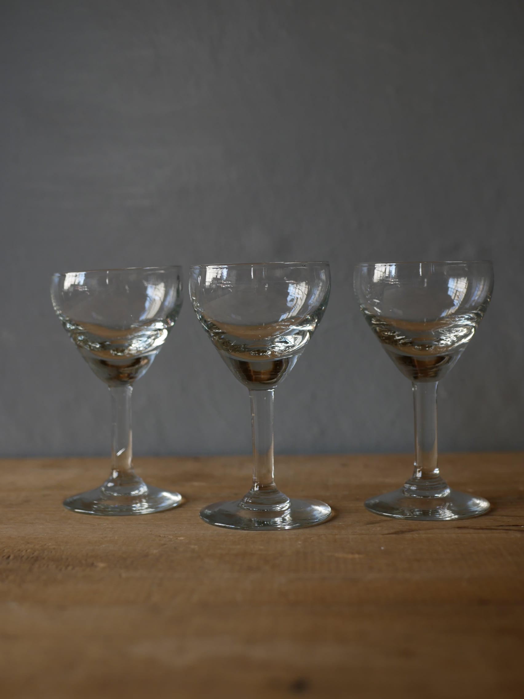 トロンプルイユ リキュールグラス フランスアンティーク ブロカントのある暮らし