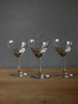 トロンプルイユ リキュールグラス フランスアンティーク ブロカントのある暮らし